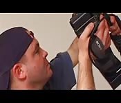 Clara Morgane derrière la caméra