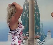 Nympho mature fucking her guest