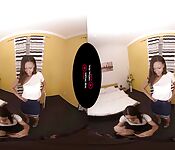 Carolina Abril et Cassie del Isla dans un plan à trois en réalité virtuelle