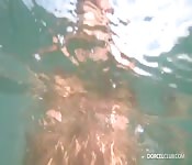 Claire Castel baise un inconnu