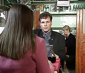 Laure Sinclair baisée dans les toilettes