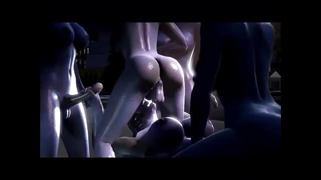 Compilation transsexuels super-sexy en Hentai 3D
